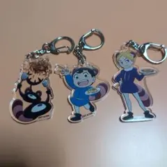 王様ランキング　アクリルキーホルダー　ボッジ　カゲ　ダイダ