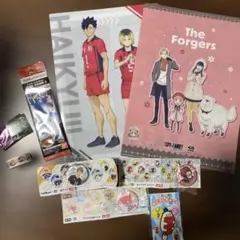 缶バッジ　ファイル　BT21 ヒロアカ　ハイキュー　呪術廻戦　スパイファミリー