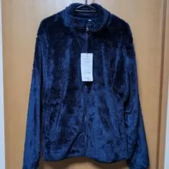 【超メルカリ市限定SALE】ボアフリースジャケット Lサイズ ブルー L 防寒
