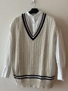 AS KNOW AS plus ベスト フリーサイズ 【即日発送】