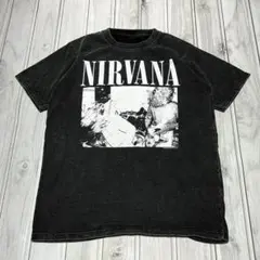 NIRVANA ブリーチ ニルヴァーナ XL相当 バンドTシャツ ブラック