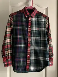 直営店購入　Ralph Lauren チェック柄長袖シャツ