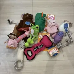 犬のおもちゃ　11個セット　ペティオ　知育玩具　ドギーマン あごまくら　コング 犬のおもちゃ 11個セット ペティオ 知育玩具 ドギーマン あごまくら