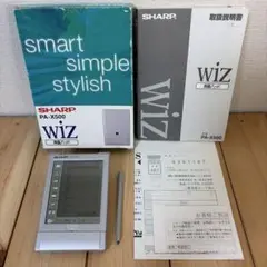 SHARP ワープロ モバイル書院 WM-C100 動作確認済 ちょっと難あり⑤