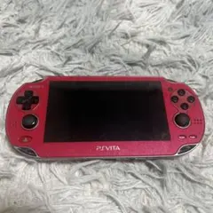 PS Vita PCH-1000 レッド 本体 8GBカード付き 動作確認済