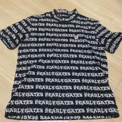 PEARLY GATES ロゴプリント ゴルフシャツ サイズ4