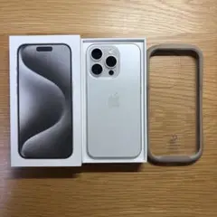 【AppleCare+盗難紛失】美品iPhone 15 Pro 1TB ホワイト