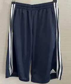 アディダス　adidas ハーフパンツ　150cm ネイビー 匿名配送