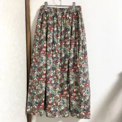 24SS かぐれ　リバティプリントスカート　thorpe 完売品
