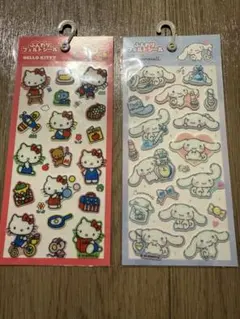フェルトシール　ハローキティ・シナモン　ステッカーセット