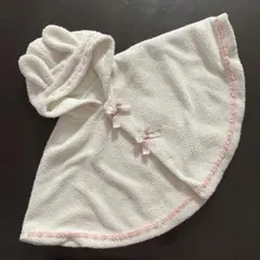 赤ちゃんの城　ベビーポンチョ　60〜90cm