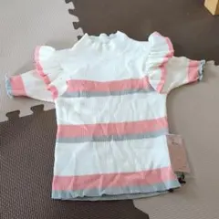 エイミーイストワール　　肩フリルニット　半袖