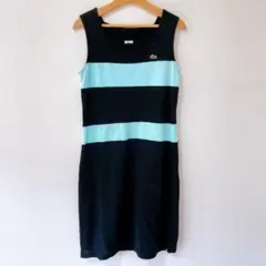 LACOSTE ラコステ ノースリーブ ワンピース 42 LL