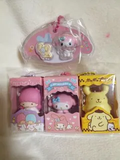 サンリオ ボックスフィギュア3点 オマケ付