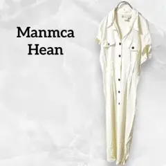 白 ロングワンピース