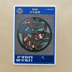 マンホールカード 新潟県 小千谷市 錦鯉 - メルカリ