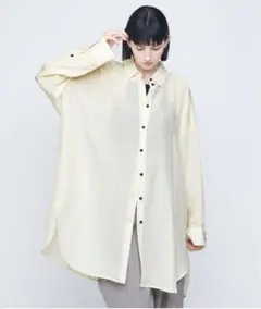 ＜AEWEN MATOPH＞ストライプ ビッグシャツ