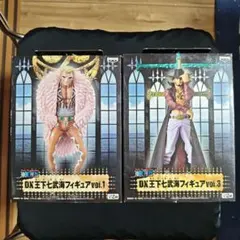 ワンピース　王下七武海フィギュア　ドフラミンゴ、ミホーク　2体セット