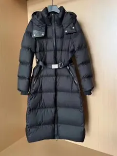 新品人気レディース　23区好き ダウンコート ロング　ベルト付き　黒 M