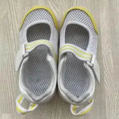 IFME イフミー 上履き 上靴 SC-0003 イエロー　16.5cm