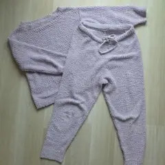 GU 薄紫色 ルームウェアセット M