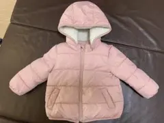 babyGAP ピンク フード付き 中綿コート 18M〜24M