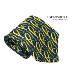 ☆ GUCCI グッチ ストラップ柄 ホースビット柄 ネクタイ ☆