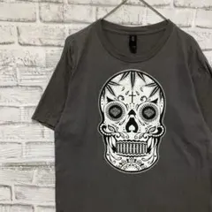 ユーロ古着ヴィンテージTシャツ！グレー半袖M 0513のサムネイル