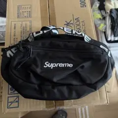 Supreme ボディバッグ ブラック CORDURA - メルカリ