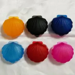 貝殻形カプセルトイ 6個セット