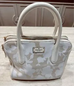 kate spade フラワーパターン ハンドバッグ