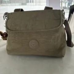 Kipling ショルダーバッグ オリーブグリーン