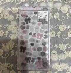 しろくろふわふわ　ボンボンドロップシール　ふわふわドロップシール　正規品