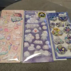 クーリア マシュマロシール カミオジャパン ピカプニシール スパンコールパーティ