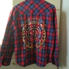 ZUMBA　チェック柄シャツ