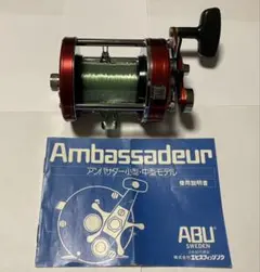 アブガルシアABU アンバサダー7000赤　取説のサムネイル