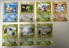 ポケモンカード サカキのポケモン 7枚セット　旧裏のサムネイル