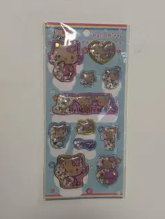 ハローキティ 日焼けキティ キラキラカプセルシール シャカシャカシール