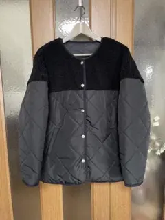 新品　シーズンリーズン　キルティング　レディースコート　ジャケット　ブラック　M