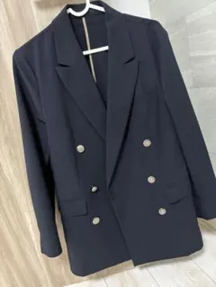 ダブルジャケット ネイビー