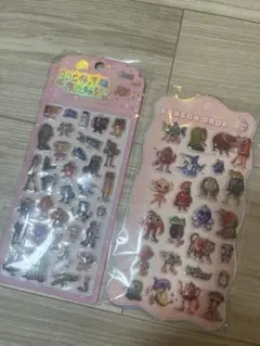 m*5様 キャラクター風シール 2枚セット