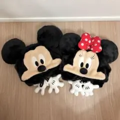 ディズニー　ミッキー　ミニー　ファンキャップ　新品　未使用　タグ付