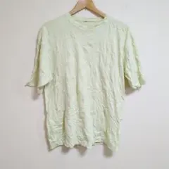 半袖 Tシャツ ライトグリーン シンプル 無地 カジュアル メンズ シャツ