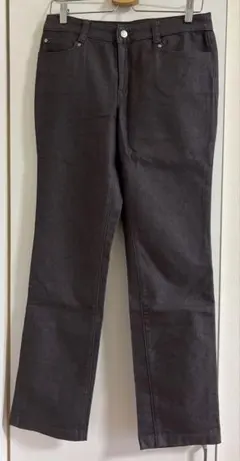 ensuite エンスウィート パンツ 茶 ブラウン L