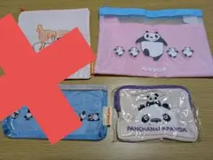 パンダコパンダ　ポーチ2種セットのサムネイル