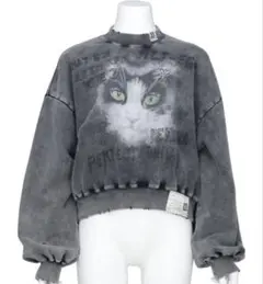 出荷激薄レア商品】メゾンミハラヤスヒロ2024aw/猫プリ_タンクトップ