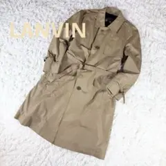 【美品✨】LANVIN ランバン ベージュ トレンチコート Ｍのサムネイル