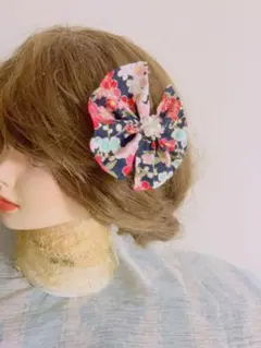 和服　リボン蝶髪留め　髪飾り　花嫁成人式　卒業式　結婚式　和風　七五三