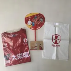 【新品・未開封】hummel INAC KOBE 赤 シャツ 大人フリーサイズ