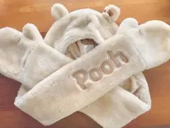 プーさん マフラー手袋